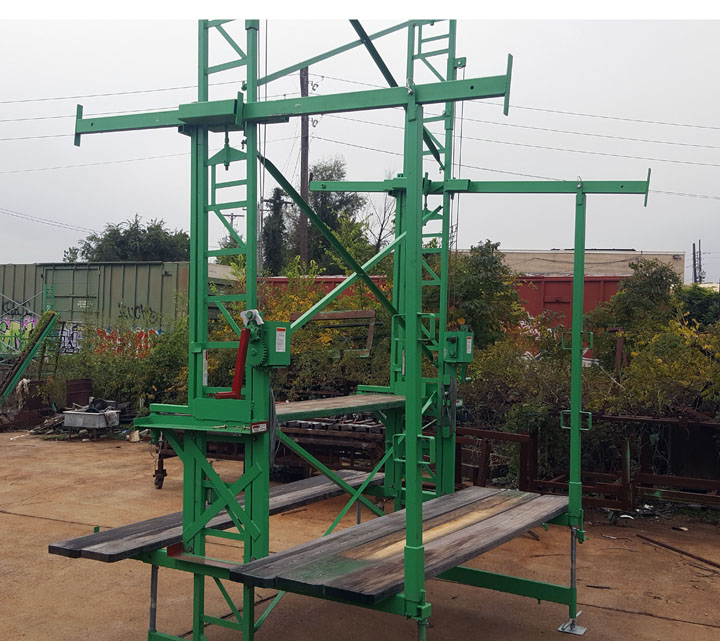 Standard-Duty scaffolding overhead protection system