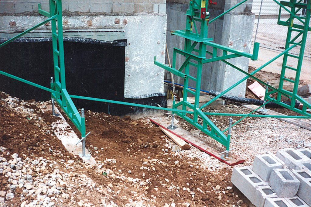 Bricklayer scaffolding