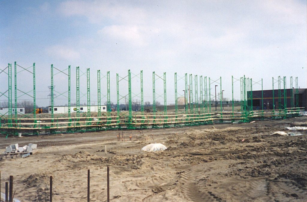 EZ Scaffold for brick masons