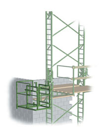 Non-Stop Scaffolding Access Landing
