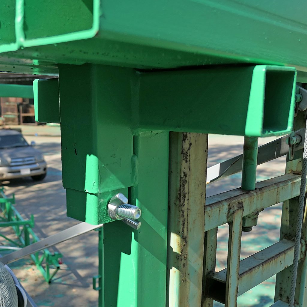Winter Enclosure System for HD crank-up masonry scaffolding