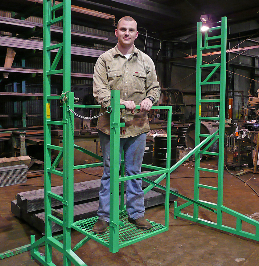 Non-Stop Scaffolding Rest Platform