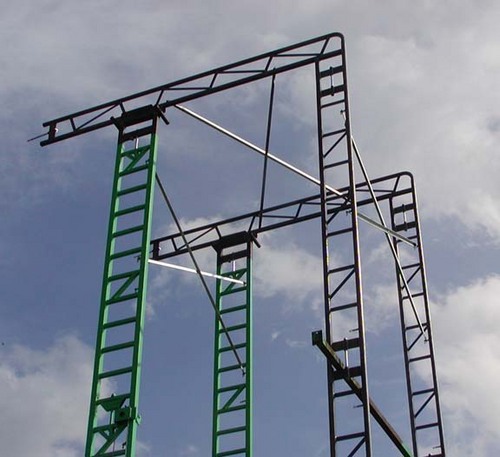 Winter Enclosure for entire adjustable scaffolding